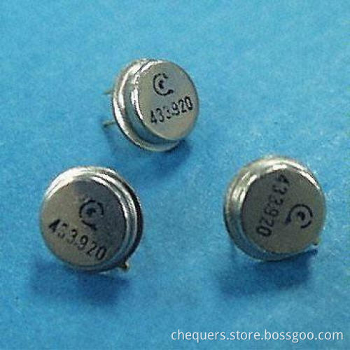 One-Port SAW Resonator with Rugged and Low-Profile F11 and TO39 Casings